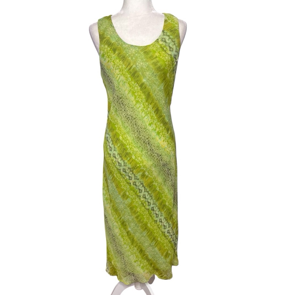 90s Green Fairy Maxi Dress